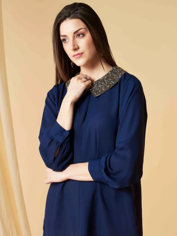 AIZZA NAVY SHIRT