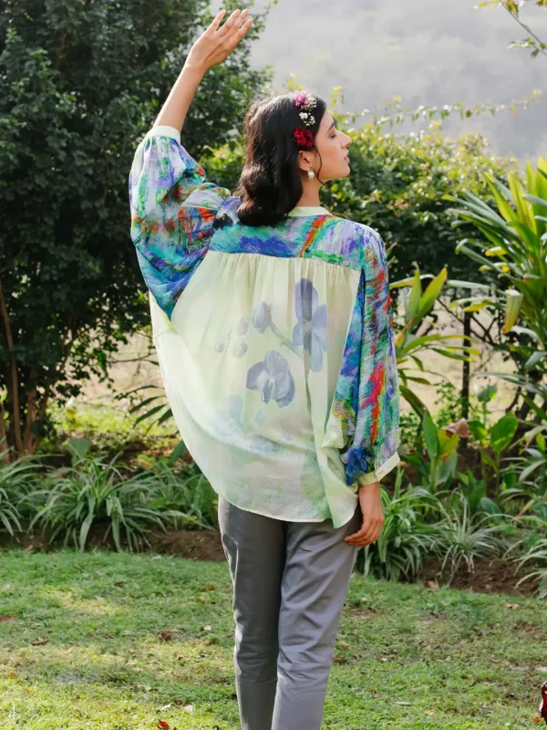 EDIRA MINT SHIRT - Image 3