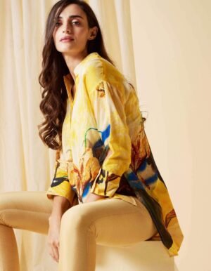 YELLOW SUN & SAND BREEZE SHIRT