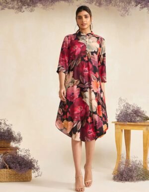 BLACK ZINNI SAM DRESS