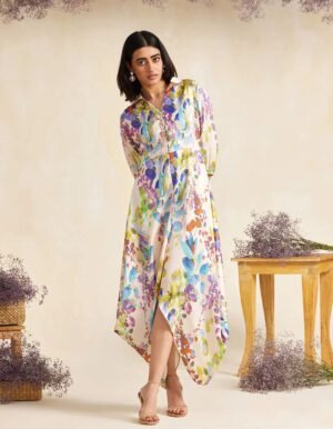 YELLOW BONANZA TIGNI DRESS