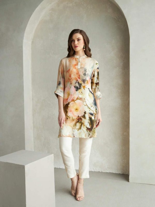 CREAM J'ADORE HAZZEL TUNIC - Image 2