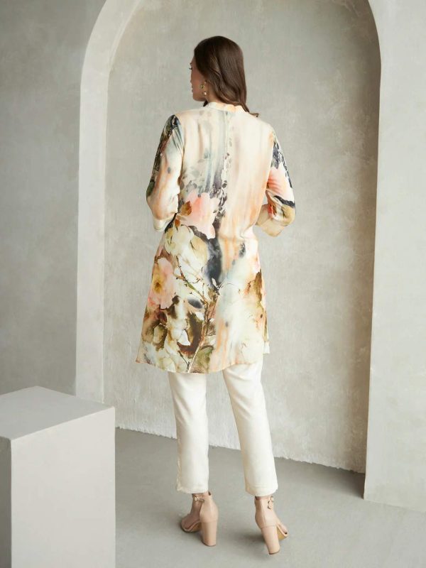 CREAM J'ADORE HAZZEL TUNIC - Image 3