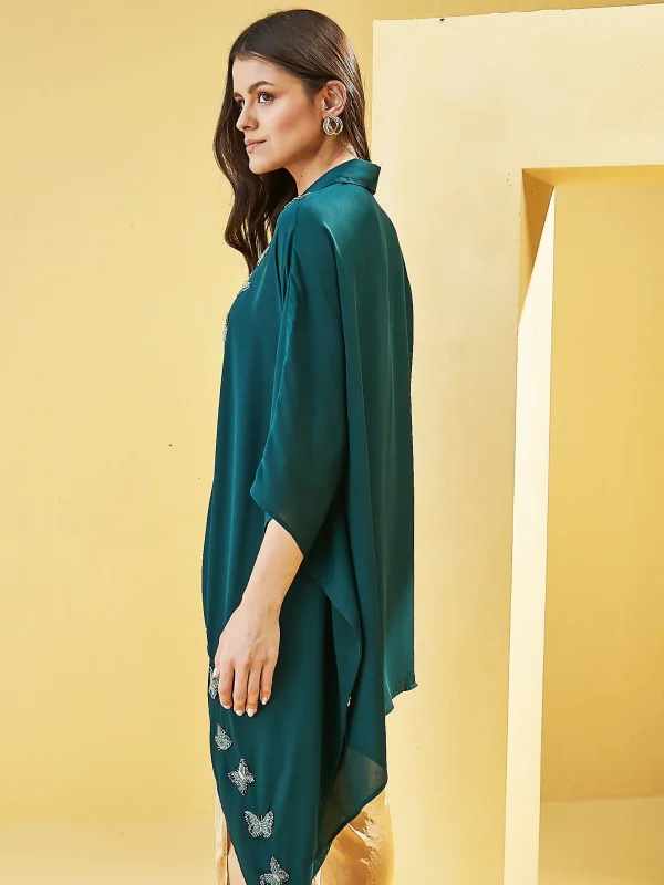 EMERALD GREEN ACE DRESS - Image 6