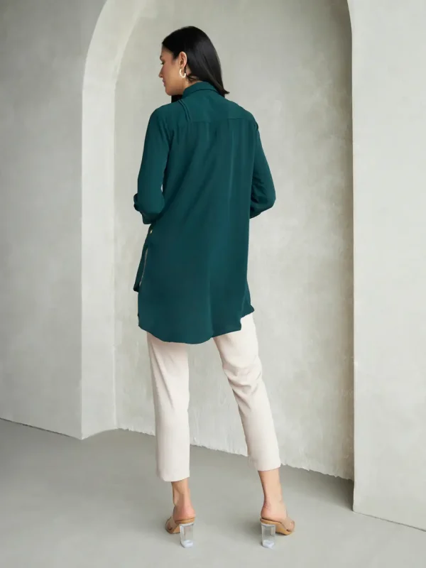 GREEN PARROT ALIA SHIRT - Image 4