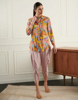 POSY YELLOW BUTTON DOWN SHIRT