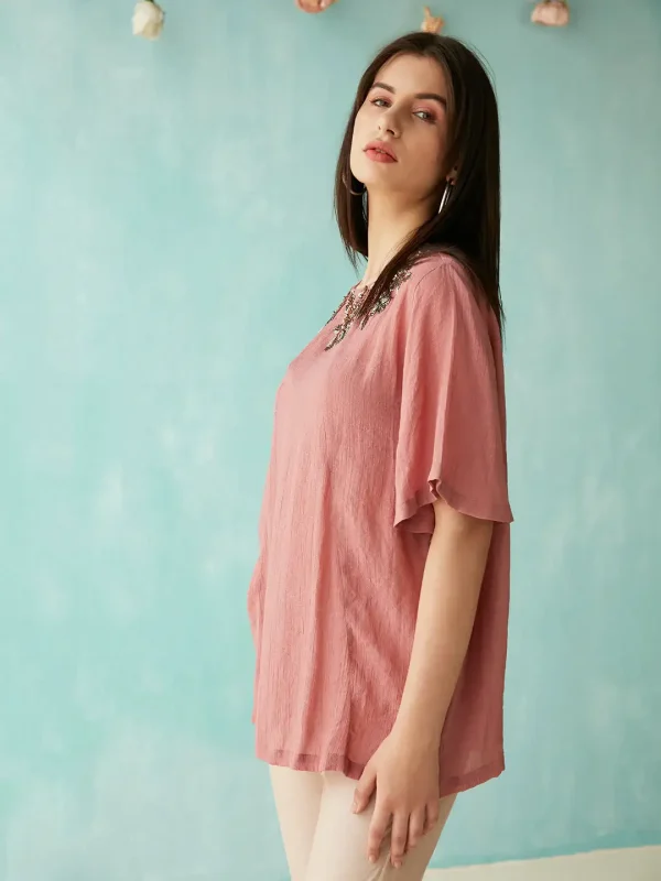 KIARA BLUSH TOP - Image 2