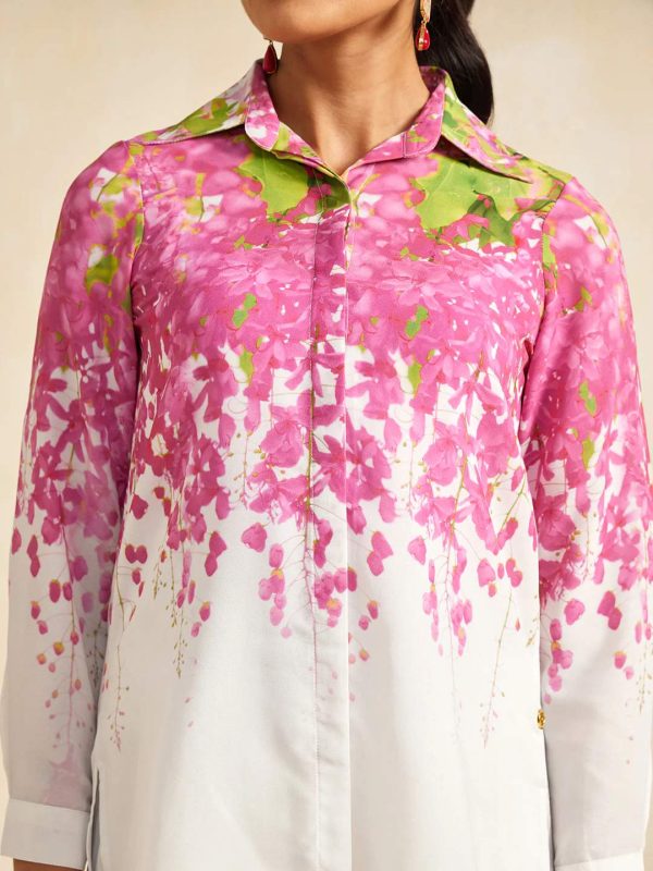 PINK AMALTAS CRYSTALLINE SHIRT - Image 3