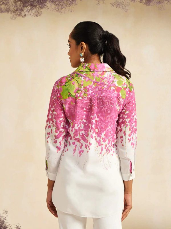 PINK AMALTAS CRYSTALLINE SHIRT - Image 4