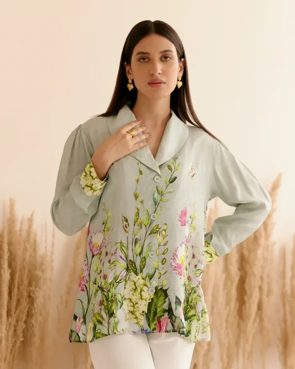 GREEN QUINN ZURI SHIRT