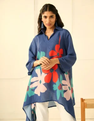 BLUE COSTA NUR TUNIC