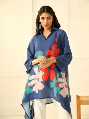 BLUE COSTA NUR TUNIC