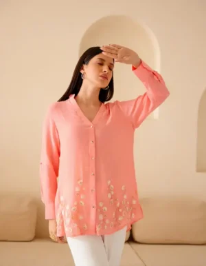 PEACH SAMAYA SHIRT