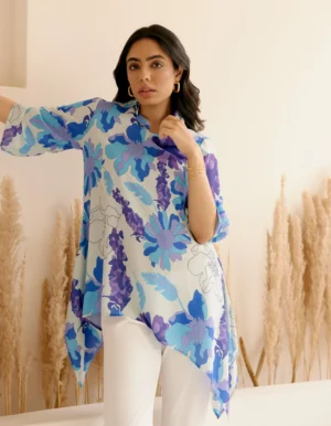 BLUE FANTA NUR TUNIC