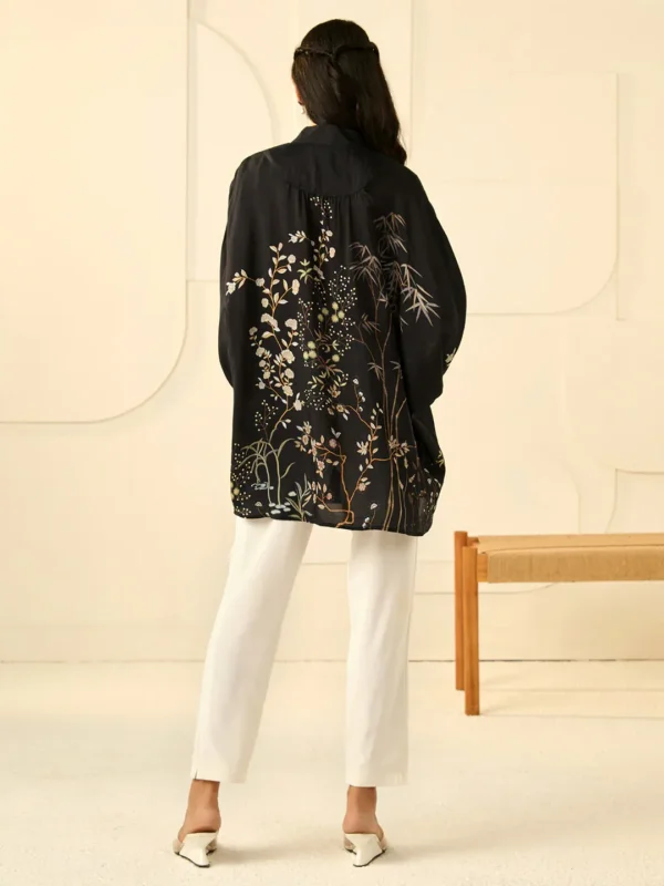 BLACK RIVERIE AHAANA SHIRT - Image 7