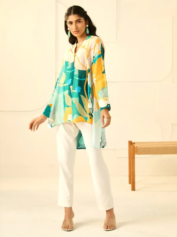 TEAL BREEZE ROOH SHIRT - Image 3