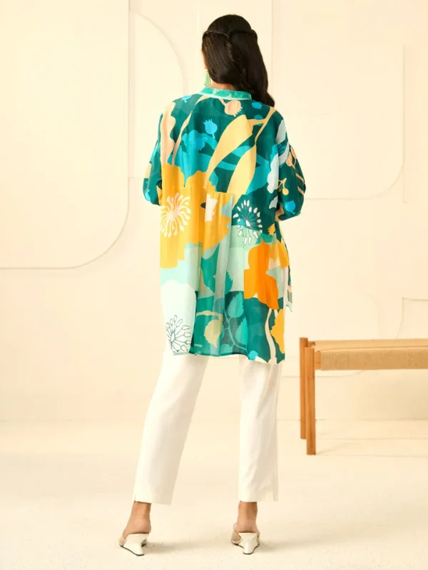 TEAL BREEZE ROOH SHIRT - Image 4