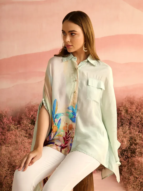 MINT GREEN KILLY KATE SHIRT - Image 4