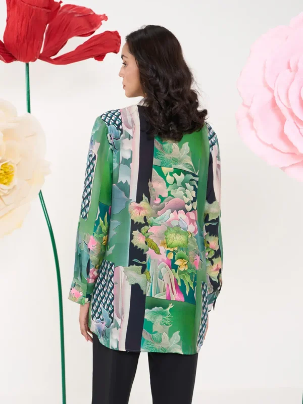 GREEN GLORIA SAMAYA SHIRT - Image 5