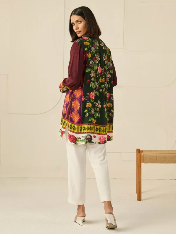 GREEN DEVA CONCEALED BUTTON SHIRT - Image 5