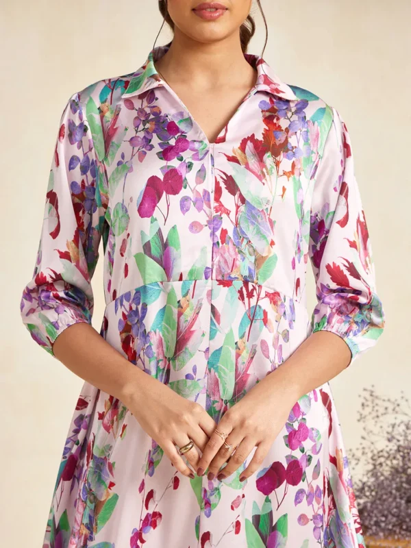 PINK BONANZA TIGNI DRESS - Image 3