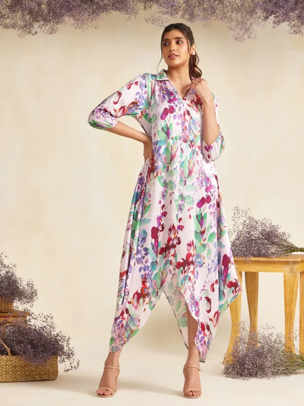 PINK BONANZA TIGNI DRESS - Image 2