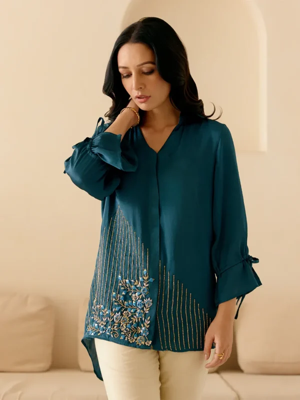 TRI PERSIAN BLUE DIVA SHIRT - Image 2