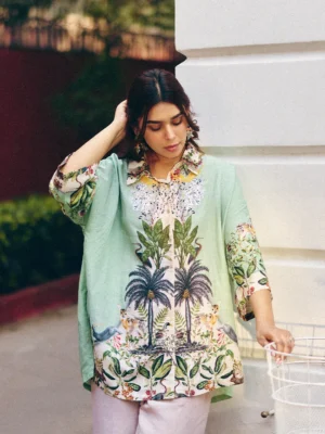 PETRA FOREST GREEN SHIRT
