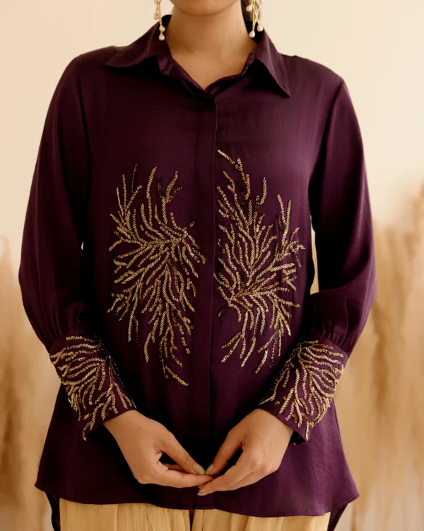 PURPLE DEW SHIRT - Image 5