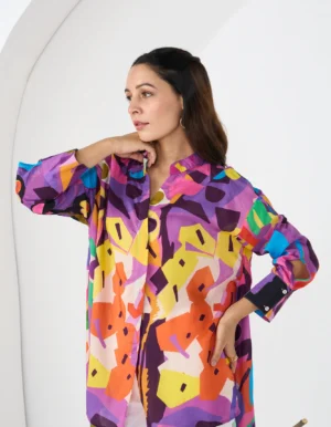 PURPLE CORE BREEZE SHIRT