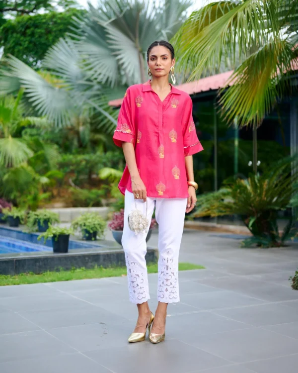 PINK INDIANA ZOE SHIRT - Image 2