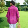 PURPLE INDIRA PETRA SHIRT - Image 5
