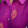 PURPLE INDIRA PETRA SHIRT - Image 3