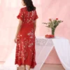 RUSTIC RED RIVERIE OSCAR DRESS - Image 10