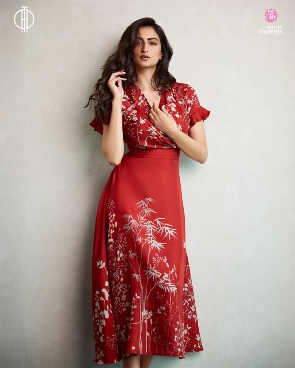 RUSTIC RED RIVERIE OSCAR DRESS - Image 3