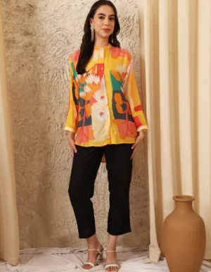 MUSTARD NIA CLUE SHIRT