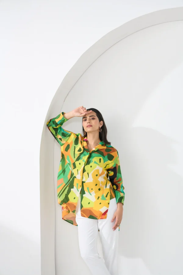 GREEN CORE BREEZE SHIRT - Image 3