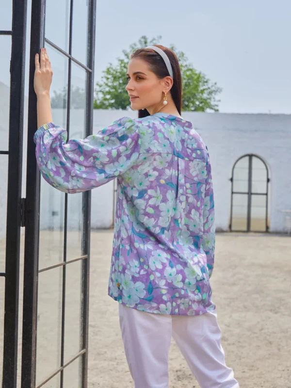 LILAC WINKLE INDUS SHIRT - Image 5