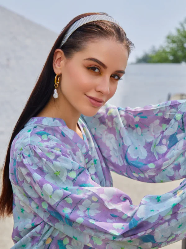 LILAC WINKLE INDUS SHIRT - Image 3