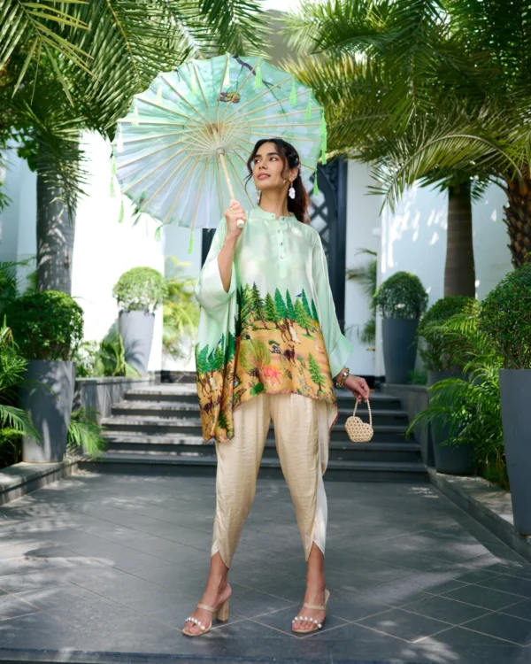 GREEN BIOTA MERIDIAN SHIRT - Image 2