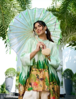 GREEN BIOTA MERIDIAN SHIRT