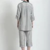 EMERALD GREEN / GREY RESORT CO-ORD SET - Image 6