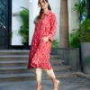 RED PANAG AARNA TUNIC - Image 2