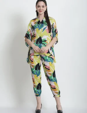 LIME GREEN PALMISH HAMSTER CO-ORD SET