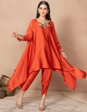 RUST ORANGE ZOLA TULIP SET