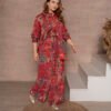 RED KUTCH ALL DAY CO-ORD SET - Image 2