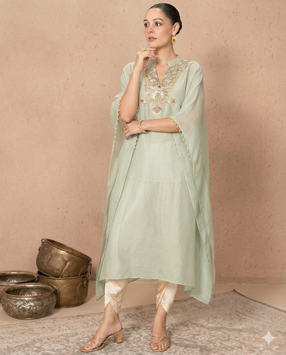 PISTA GREEN KALINI TUNIC - Image 4