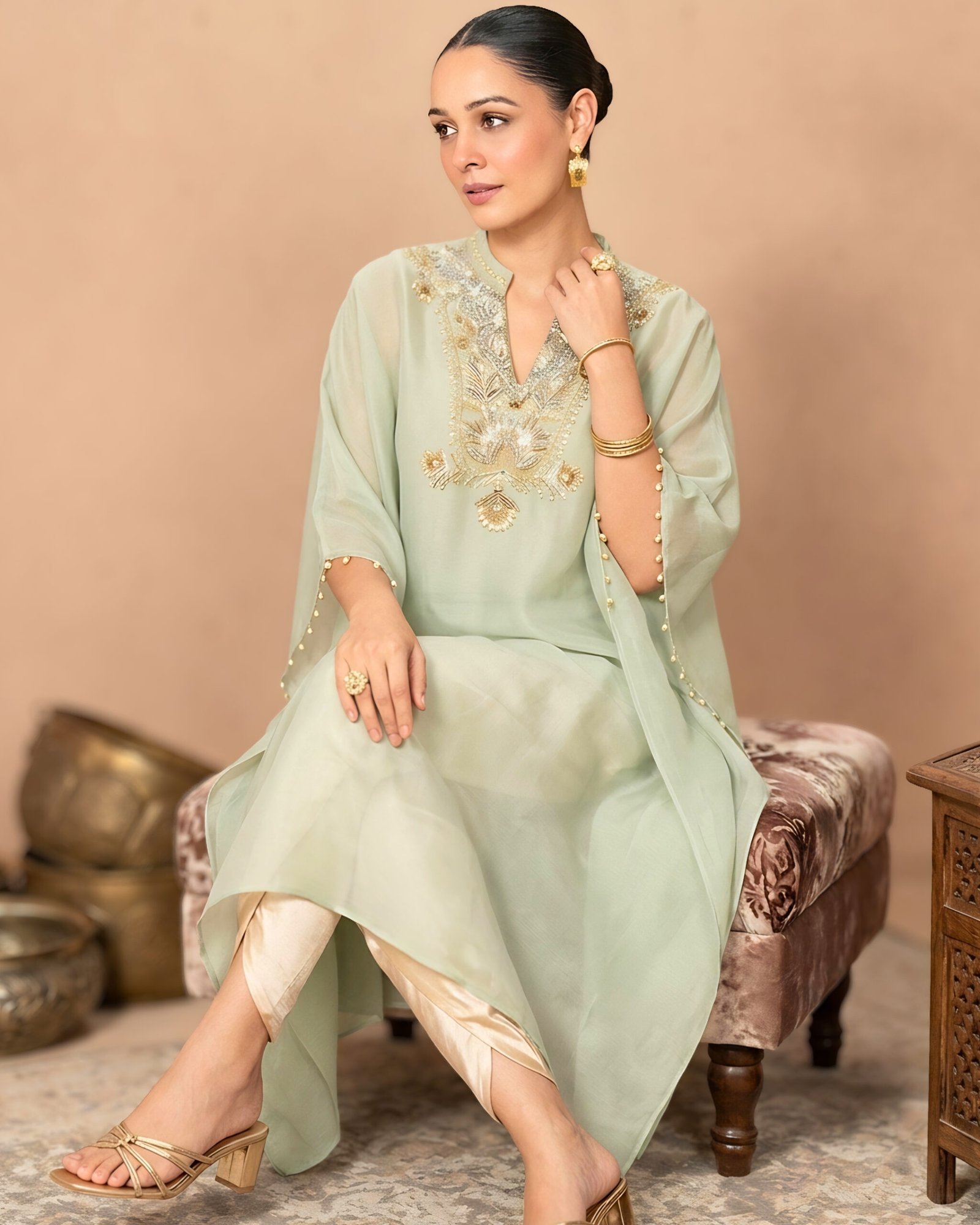 PISTA GREEN KALINI TUNIC - Image 3