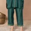 EMERALD GREEN JIA TUNIC CO-ORD SET - Image 3