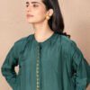 EMERALD GREEN JIA TUNIC CO-ORD SET - Image 2